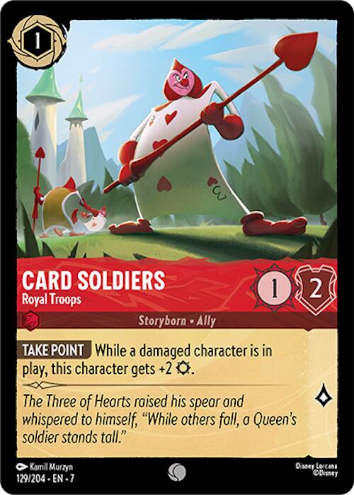 Card Soldiers - Royal Troops [7 - 129]
