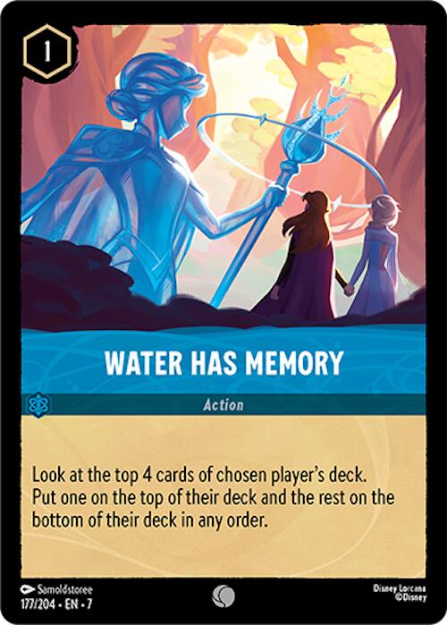 Water Has Memory [7 - 177]