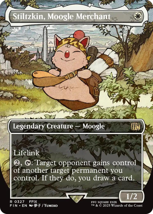 Stiltzkin, Moogle Merchant (Borderless) [FIN - 327]