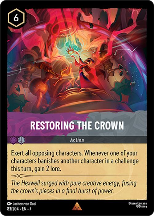 Restoring the Crown [7 - 083]