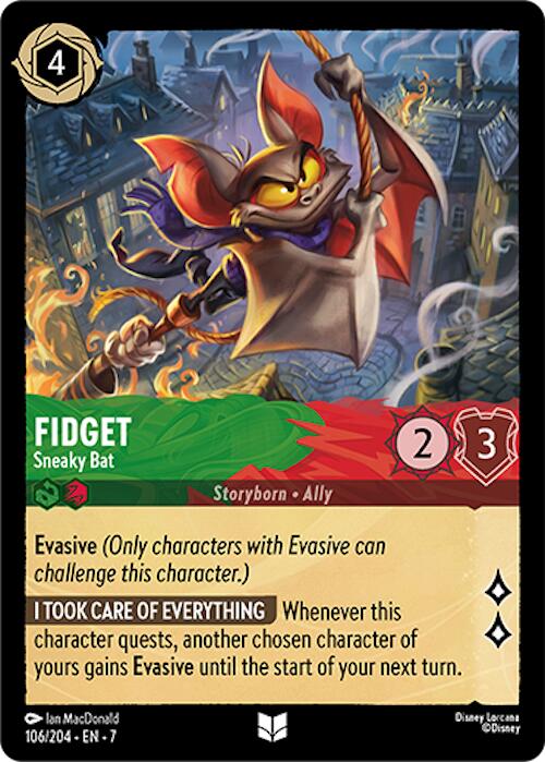 Fidget - Sneaky Bat [7 - 106]