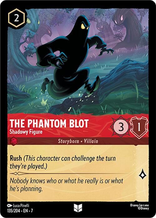 The Phantom Blot - Shadowy Figure [7 - 135]