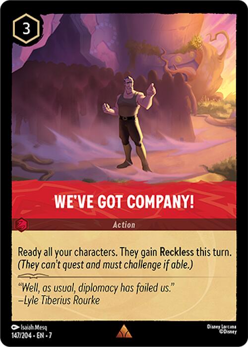 We've Got Company! [7 - 147]