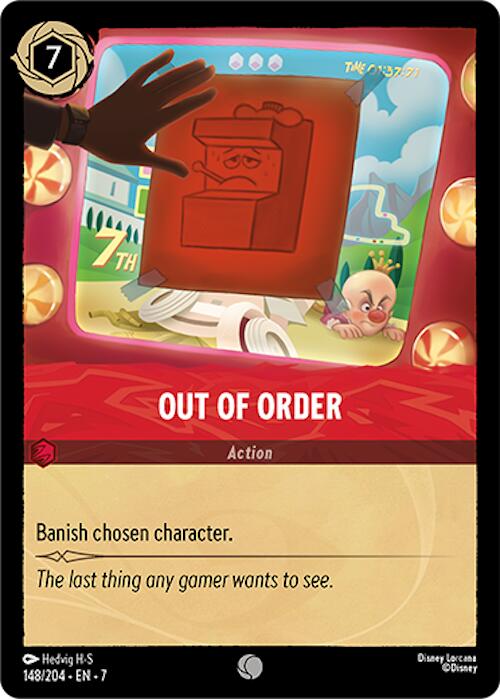 Out of Order [7 - 148]
