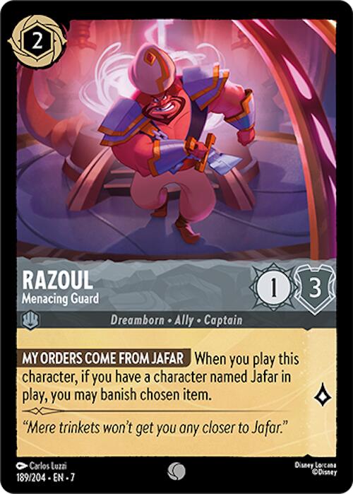 Razoul - Menacing Guard [7 - 189]