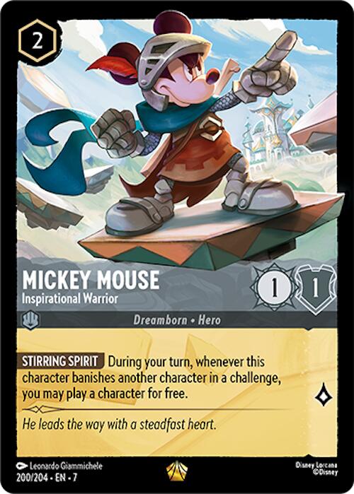 Mickey Mouse - Inspirational Warrior [7 - 200]
