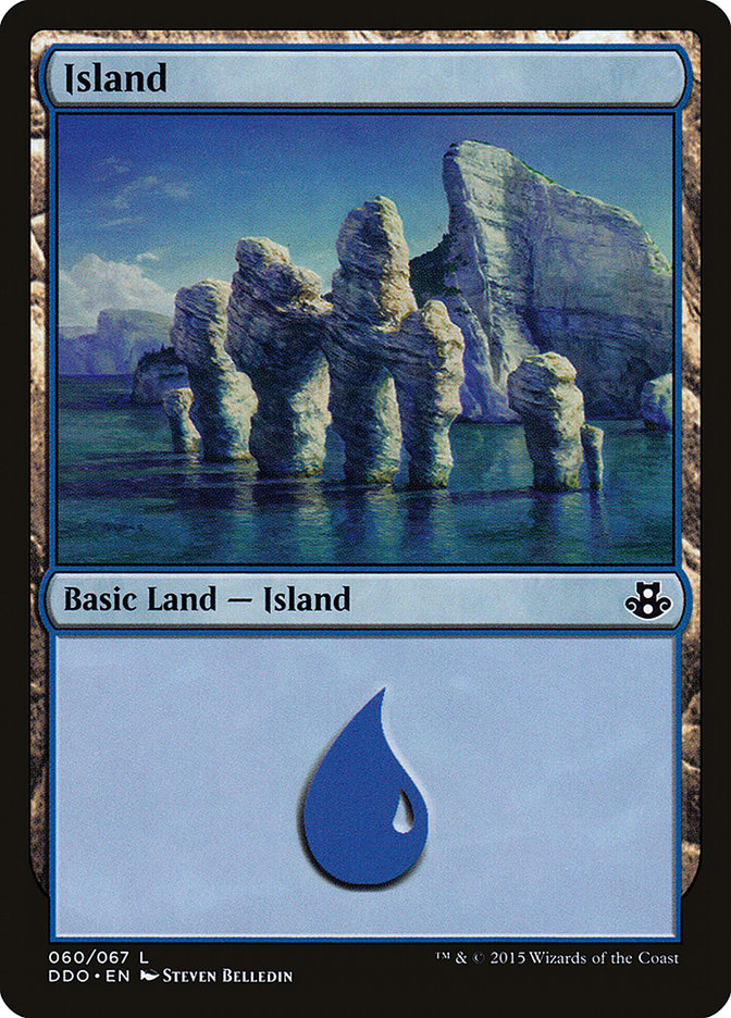Island (60) [Duel Decks: Elspeth vs. Kiora] | Yard's Games Ltd
