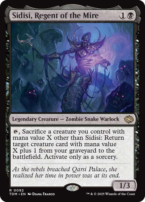 Sidisi, Regent of the Mire [TDM - 92]
