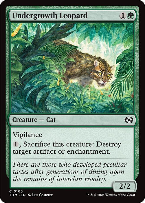 Undergrowth Leopard [TDM - 165]