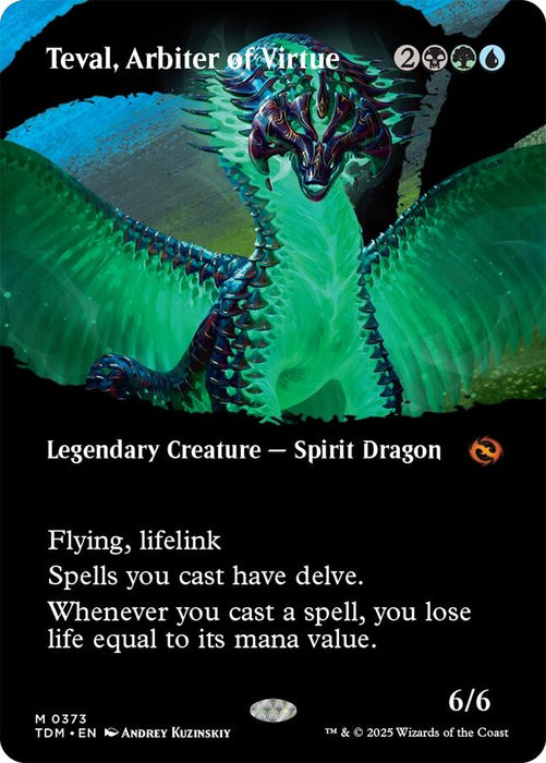 Teval, Arbiter of Virtue (Borderless) [TDM - 373]