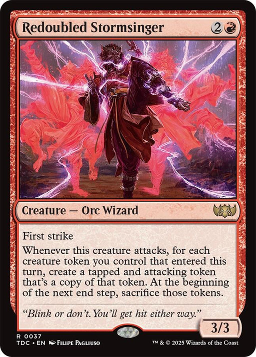 Redoubled Stormsinger [TDC - 37]