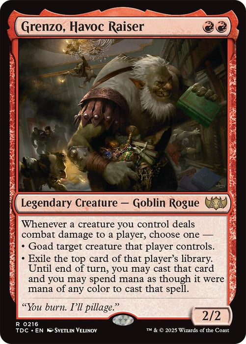 Grenzo, Havoc Raiser [TDC - 216]