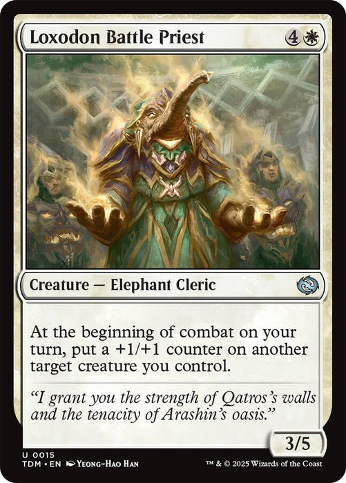 Loxodon Battle Priest [TDM - 15]