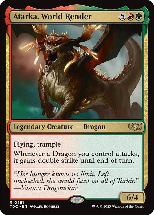 Atarka, World Render [TDC - 281]