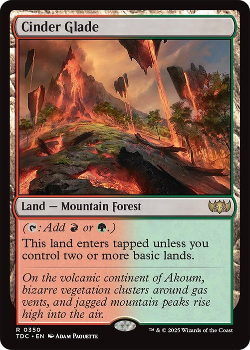Cinder Glade [TDC - 350]