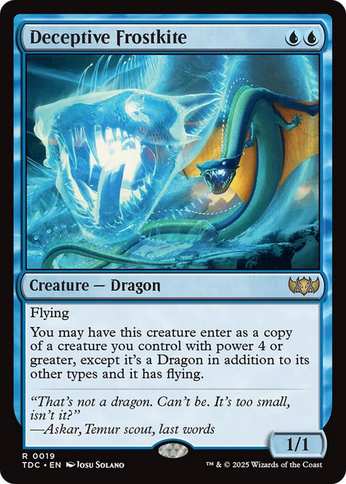 Deceptive Frostkite [TDC - 19]
