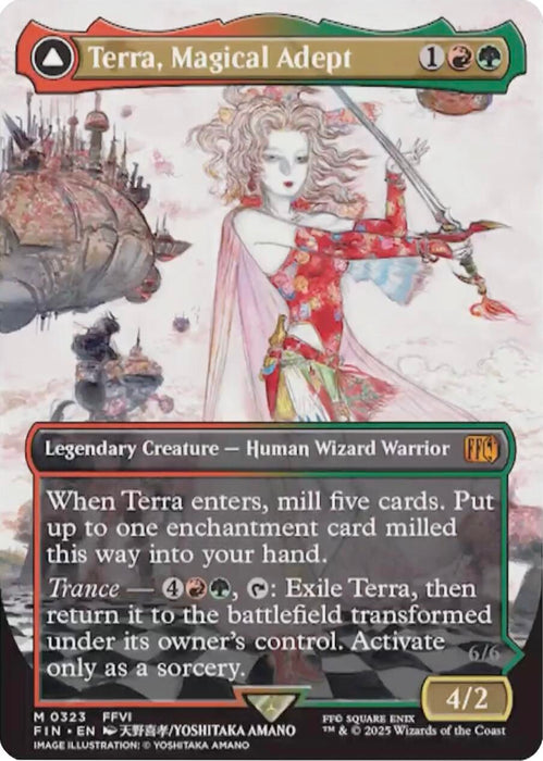 Terra, Magical Adept (Borderless) [FIN - 323]