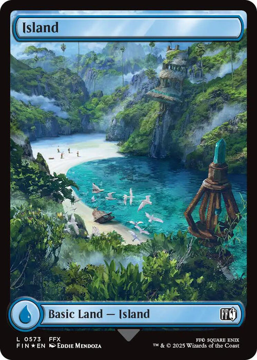 Island (0573) (Surge Foil) [FIN - 573]