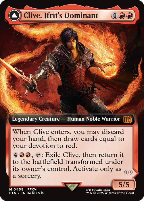 Clive, Ifrit's Dominant (Extended Art) [FIN - 458]