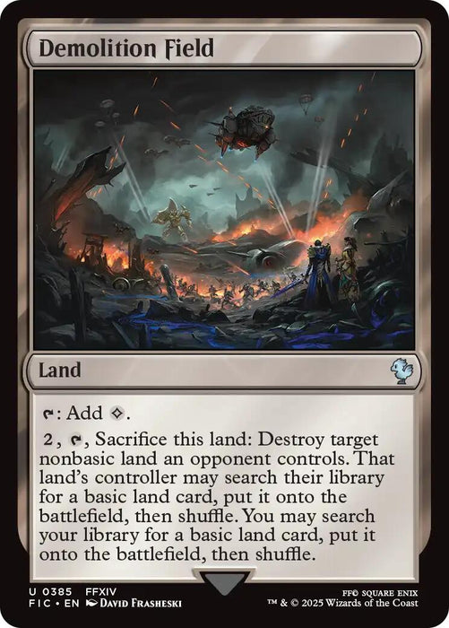 Demolition Field