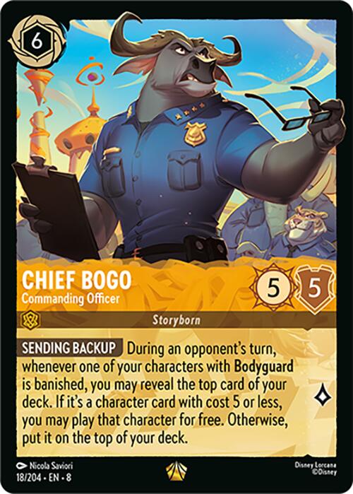 Chief Bogo- Commanding Officer [8 - 18/204]