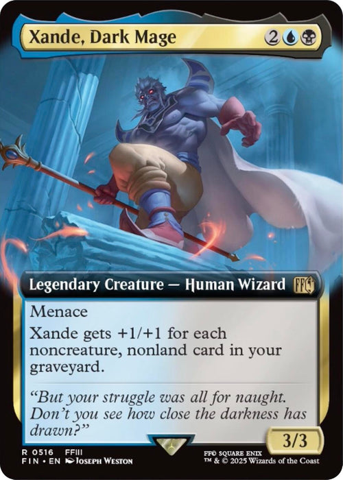 Xande, Dark Mage (Extended Art) [FIN - 516]