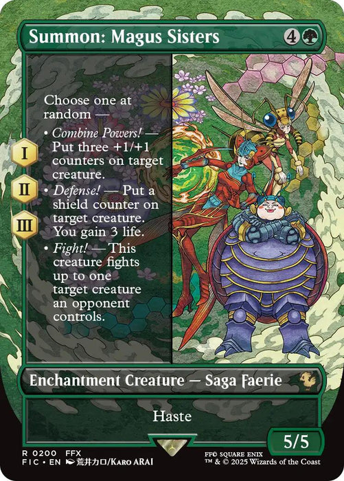 Summon: Magus Sisters (Borderless) [FIC - 200]