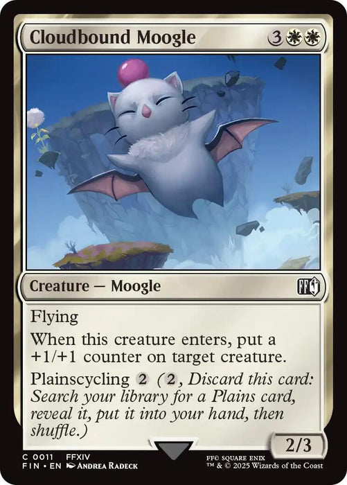 Cloudbound Moogle [FIN - 11]