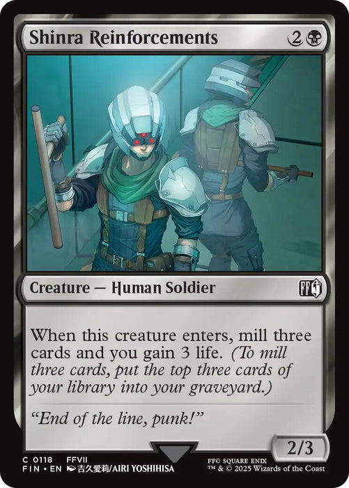 Shinra Reinforcements [FIN - 118]