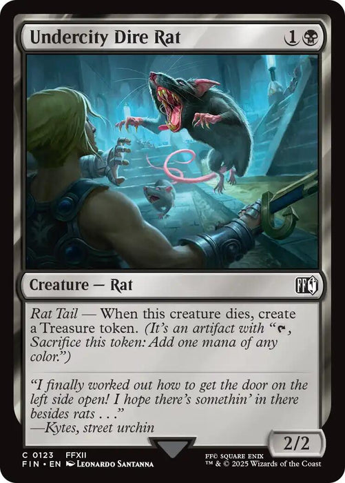 Undercity Dire Rat [FIN - 123]