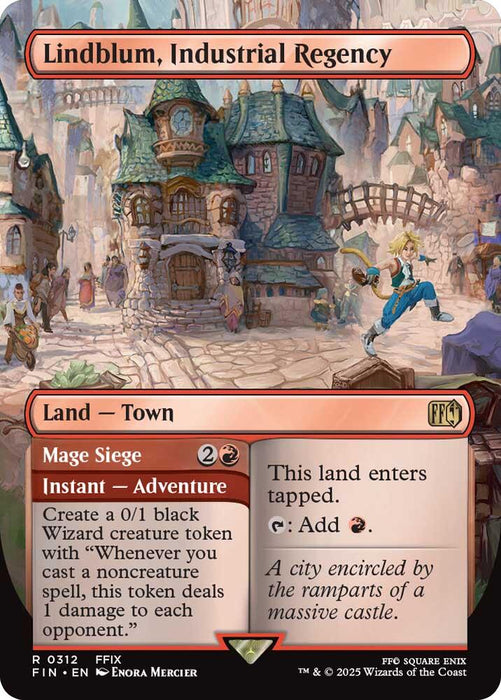 Lindblum, Industrial Regency (Borderless)