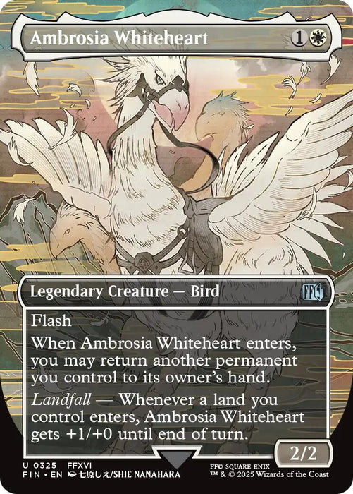 Ambrosia Whiteheart (Borderless) [FIN - 325]