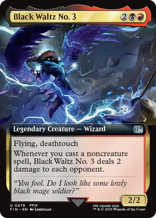 Black Waltz No. 3 (Extended Art) [FIN - 478]