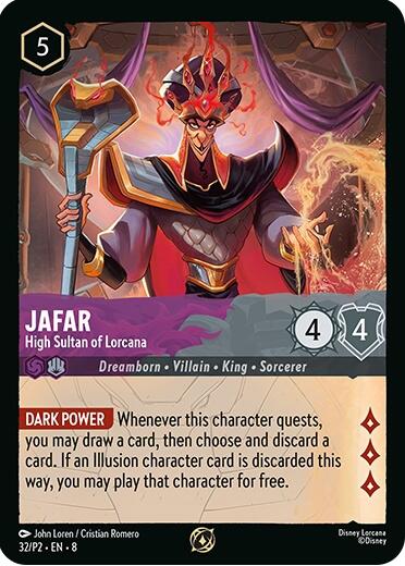 Jafar - High Sultan of Lorcana (Store Champion Participant) [DLPC - 32/P2]