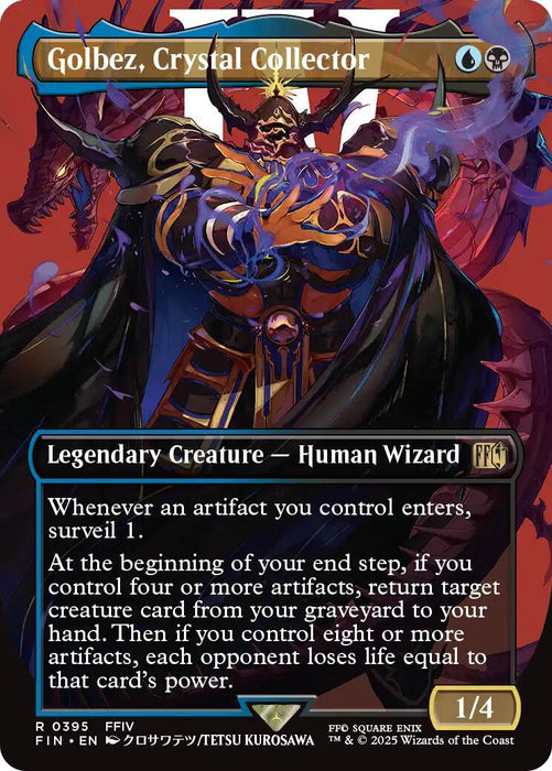 Golbez, Crystal Collector (Borderless) [FIN - 395]