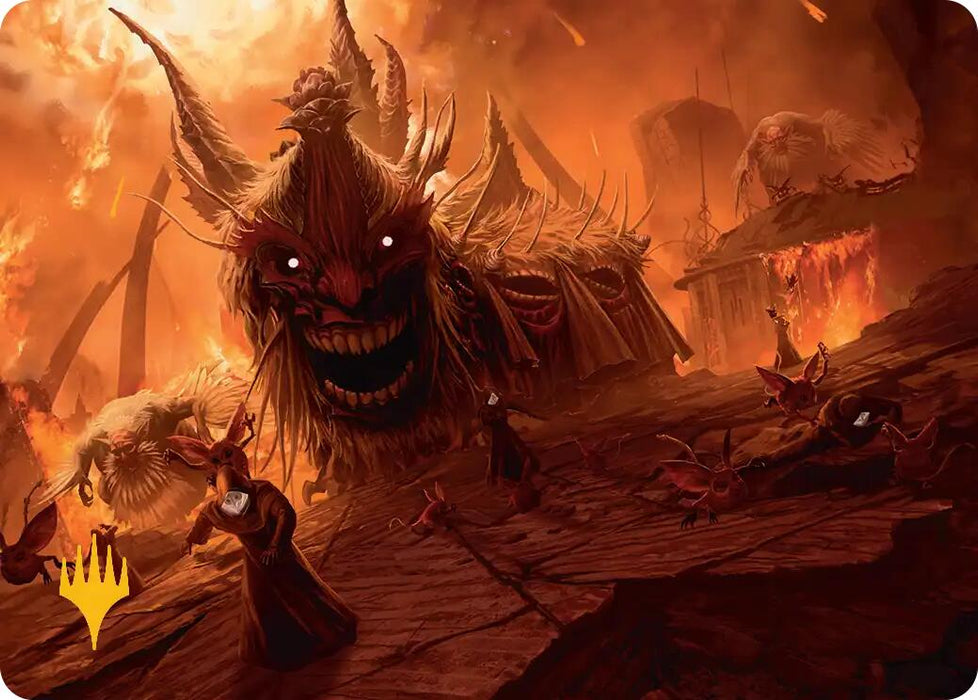 The Final Days Art Card (Gold-Stamped Planeswalker Symbol) [AAFIN - 6]