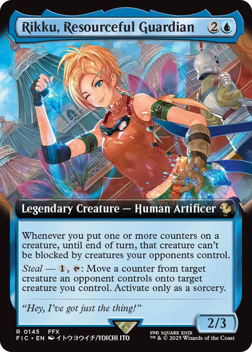 Rikku, Resourceful Guardian (Extended Art) [FIC]