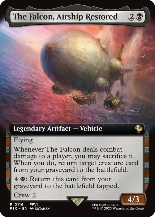 The Falcon, Airship Restored (Extended Art) [FIC]