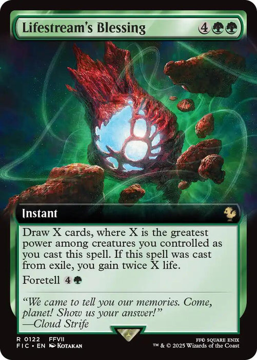 Lifestream's Blessing (Extended Art) [FIC]