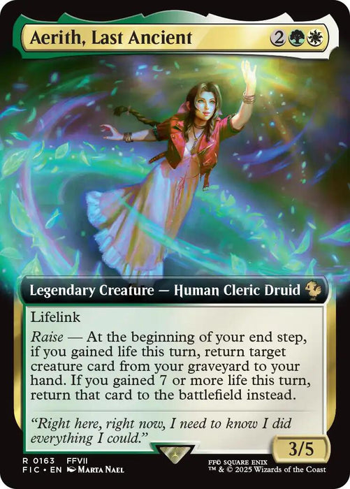 Aerith, Last Ancient (Extended Art) [FIC]