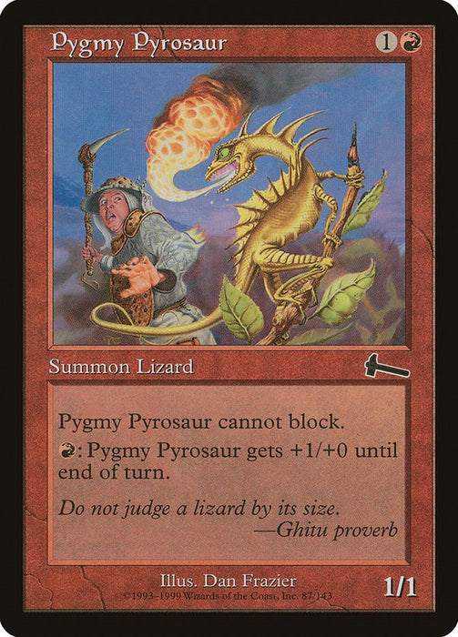 Pygmy Pyrosaur [ULG - 87]