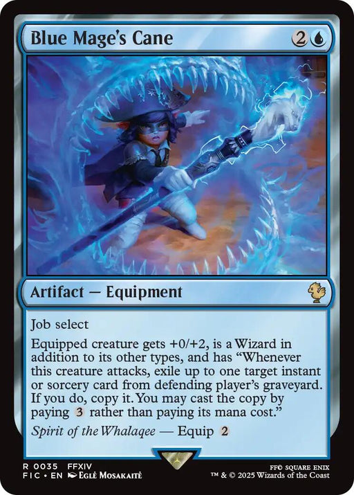 Blue Mage's Cane (Surge Foil) [FIC - 35]