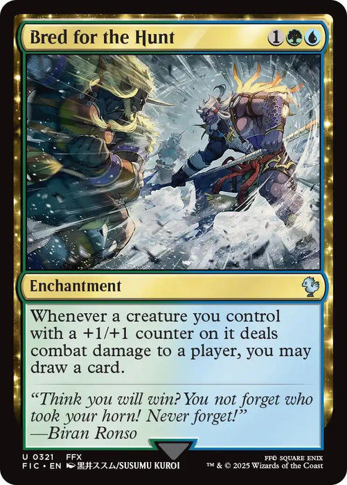 Bred for the Hunt (Surge Foil) [FIC - 321]