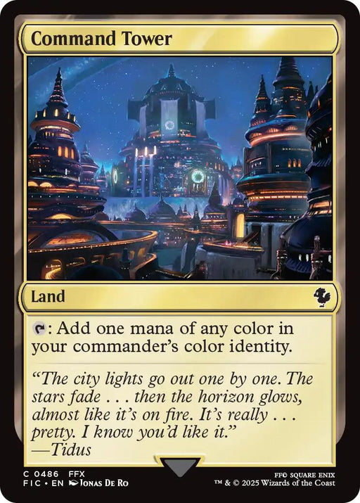 Command Tower (0486) (Surge Foil) [FIC - 486]