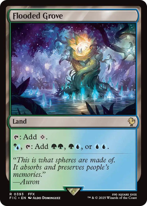 Flooded Grove (Surge Foil) [FIC - 393]