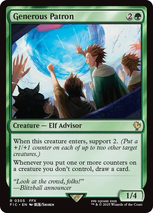 Generous Patron (Surge Foil) [FIC - 305]