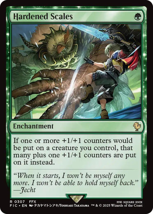 Hardened Scales (Surge Foil) [FIC - 307]
