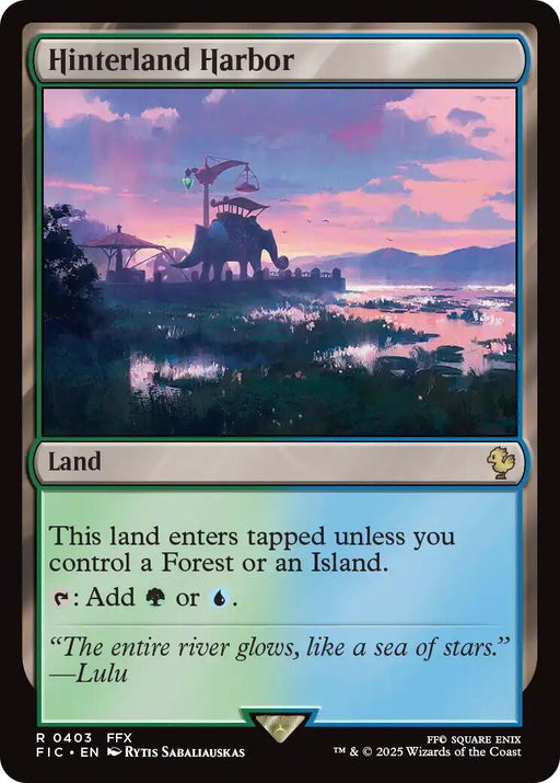 Hinterland Harbor (Surge Foil) [FIC - 403]