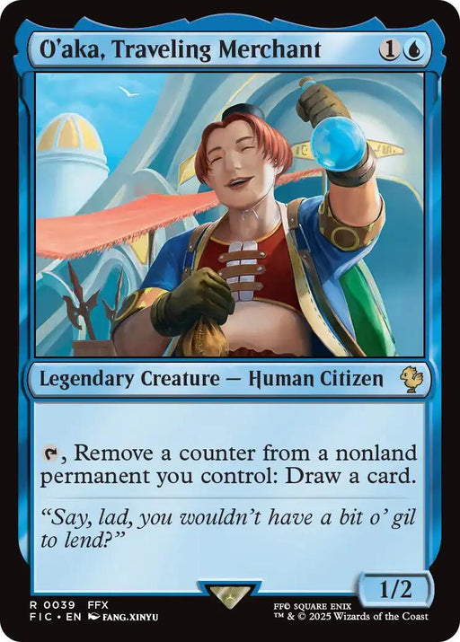 O'aka, Traveling Merchant (Surge Foil) [FIC - 39]