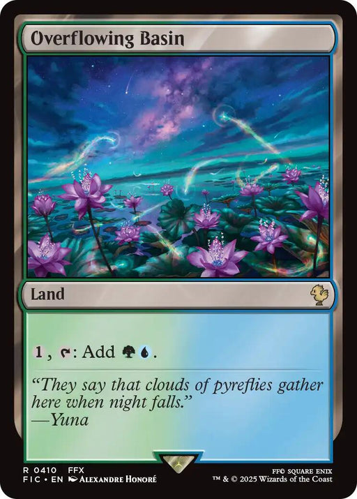 Overflowing Basin (Surge Foil) [FIC - 410]